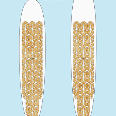 Surf Grip DIAMOND - Longboard 9' 10'