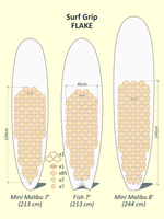 Surf Grip FLAKE - Mini Malibu 7' 8'